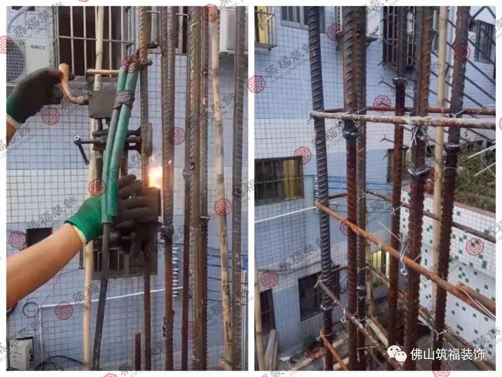 拆模板验收